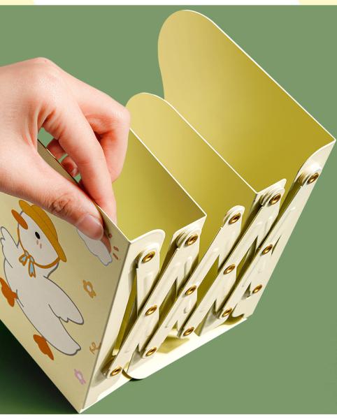 Großhandel B2B Bunte Buchstütze ausziehbar Buchständer Einhorn